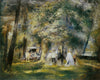 Dans le parc de Saint-Cloud - Pierre-Auguste Renoir
