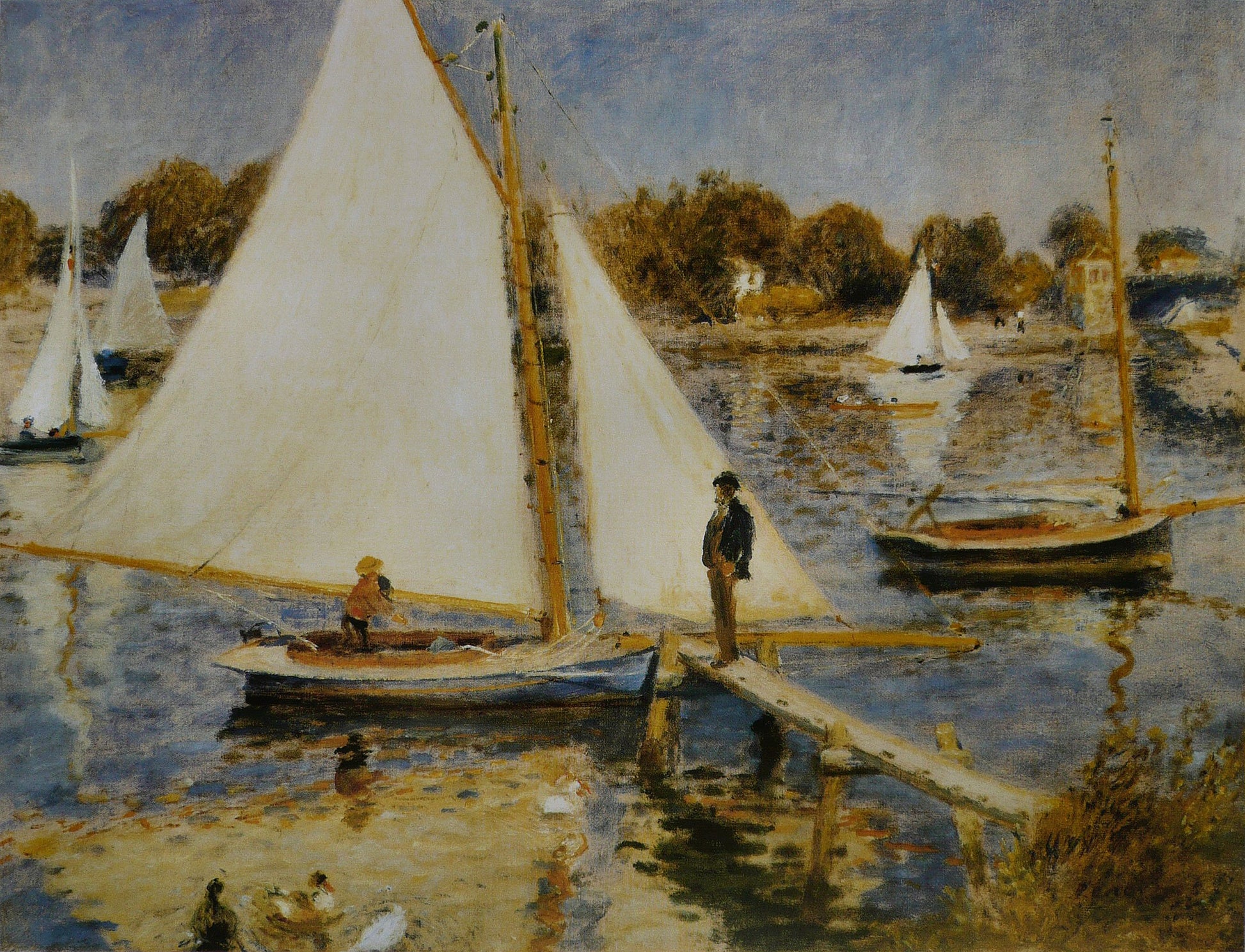 La Seine à Argenteuil - Pierre-Auguste Renoir