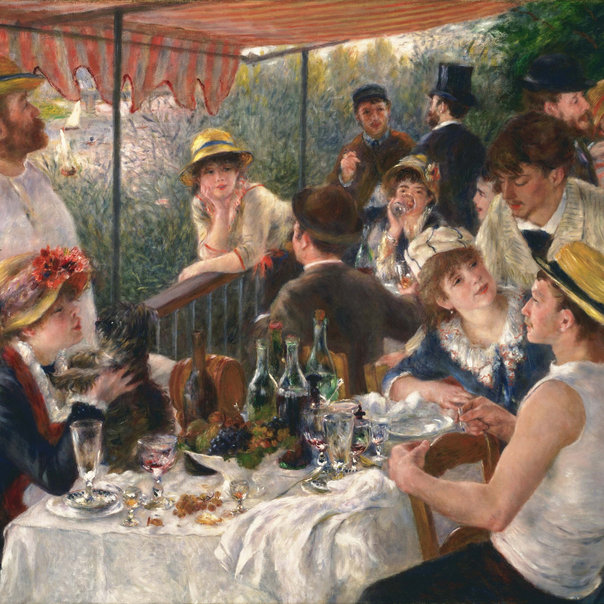Le Déjeuner des canotiers - Pierre-Auguste Renoir