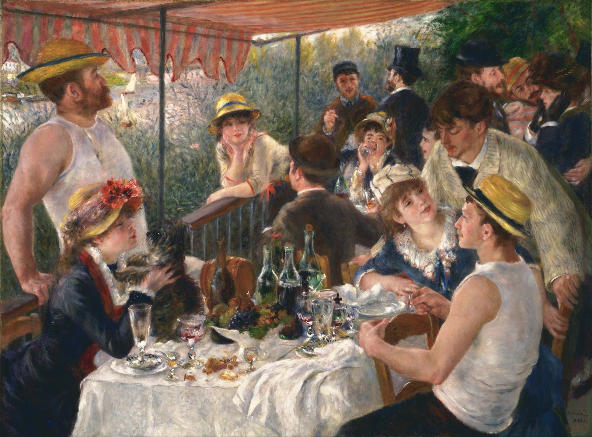 Le Déjeuner des canotiers - Pierre-Auguste Renoir