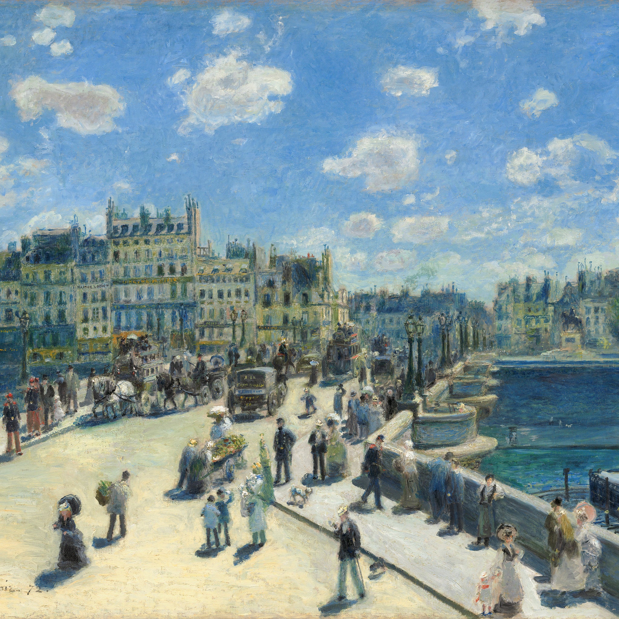 Le Pont-Neuf - Pierre-Auguste Renoir