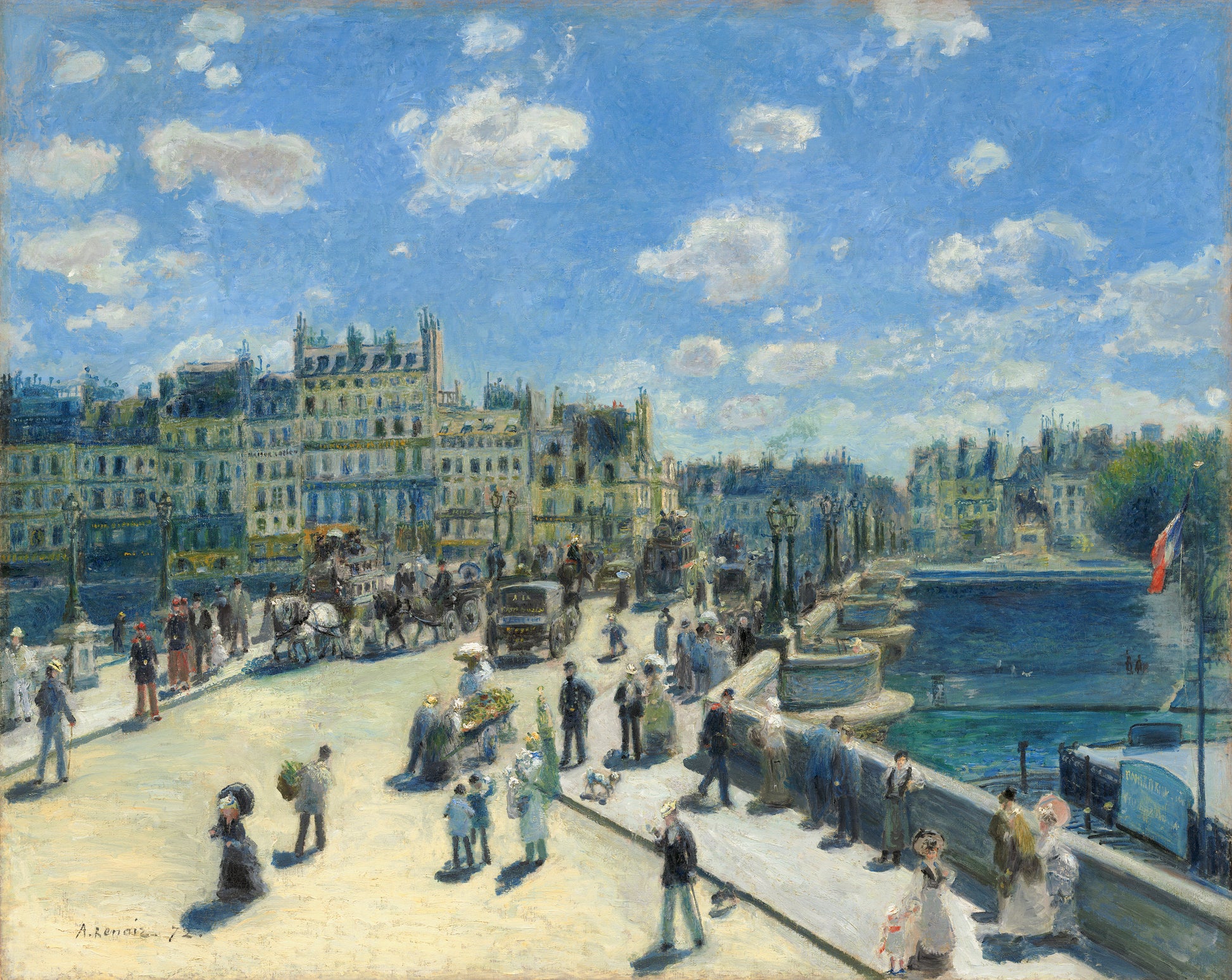 Le Pont-Neuf - Pierre-Auguste Renoir