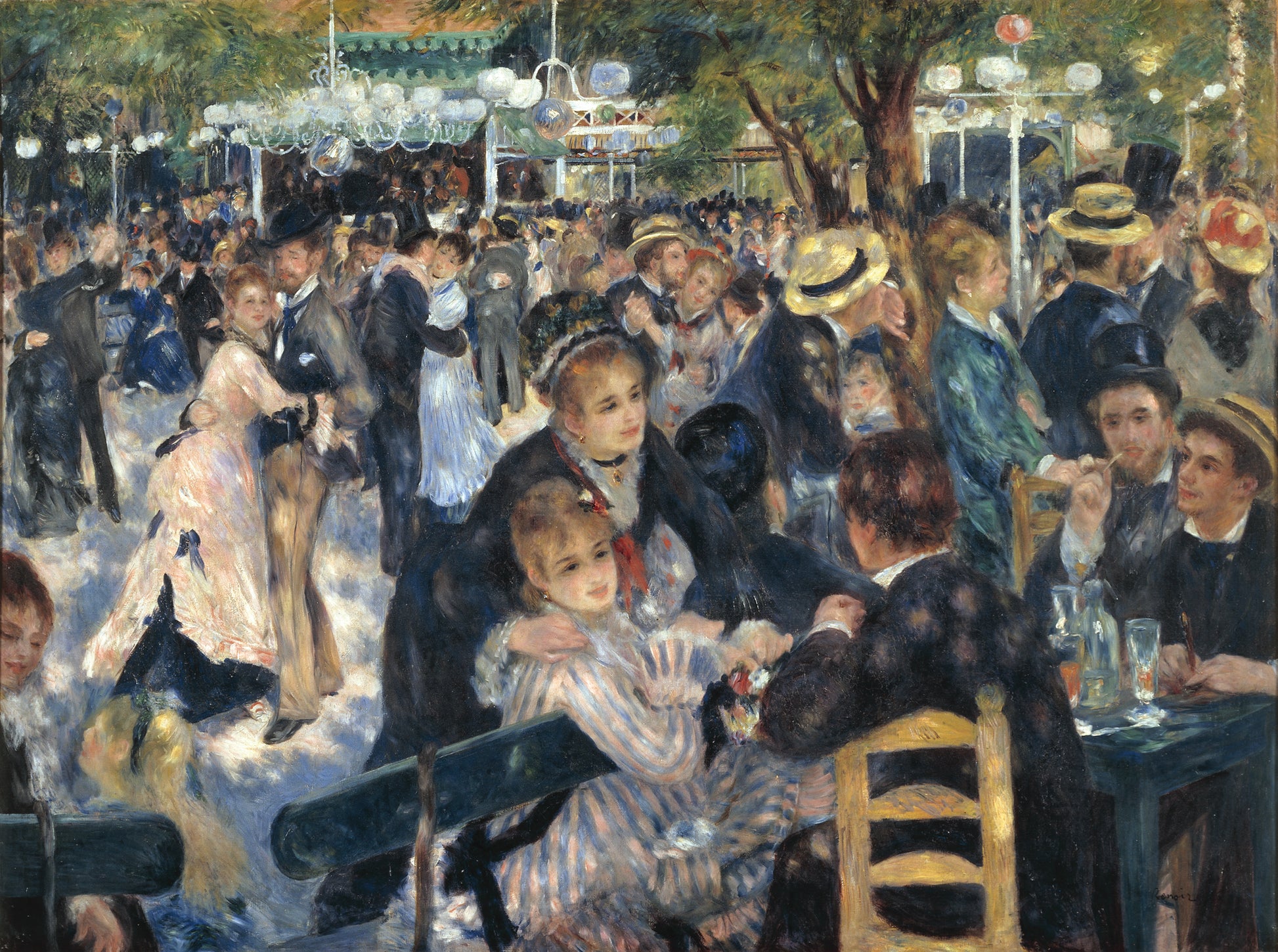 Bal du moulin de la Galette - Pierre-Auguste Renoir