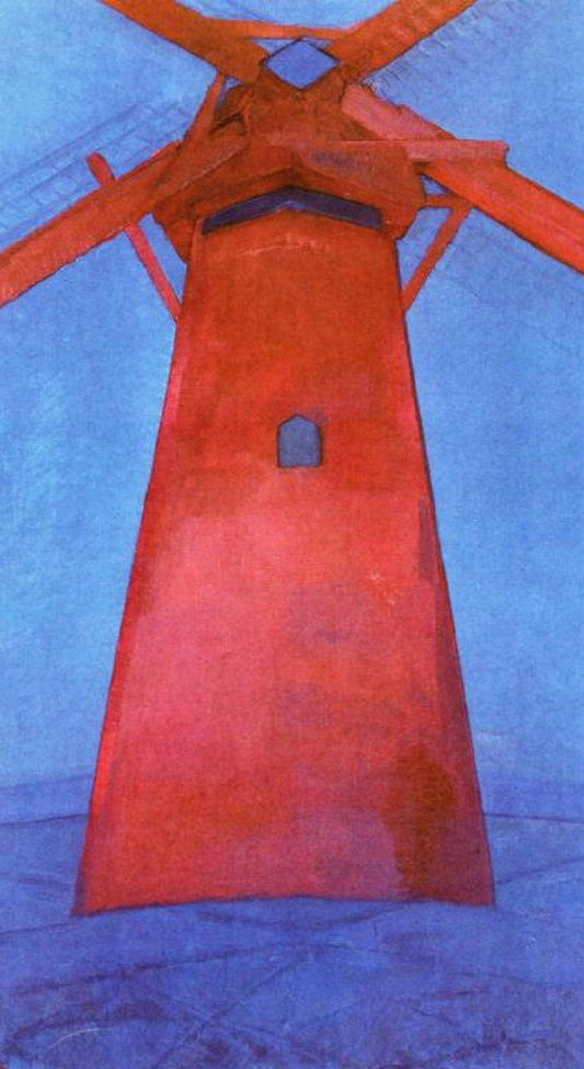 Le moulin rouge - Mondrian
