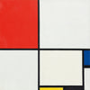 Composition III avec rouge bleu jaune et noir - Mondrian