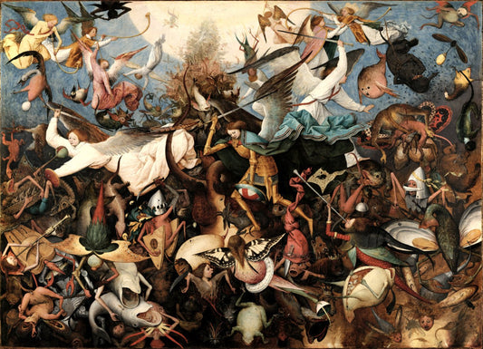 La chute des Rebel Angels - Pieter Brueghel l'Ancien
