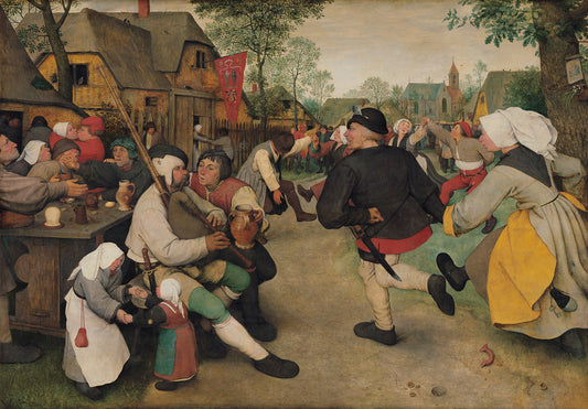 La danse paysanne - Pieter Brueghel l'Ancien