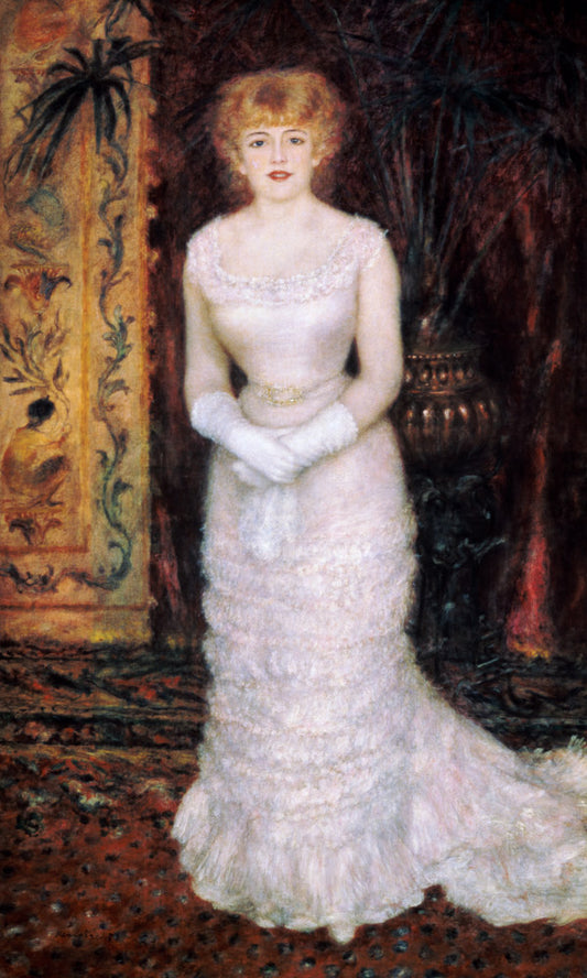Portrait de Jeanne Samary - Pierre-Auguste Renoir