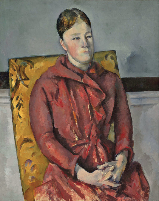 Madame Cézanne au fauteuil jaune - Paul Cézanne