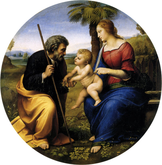 Sainte famille avec la palme - Raphaël (peintre)