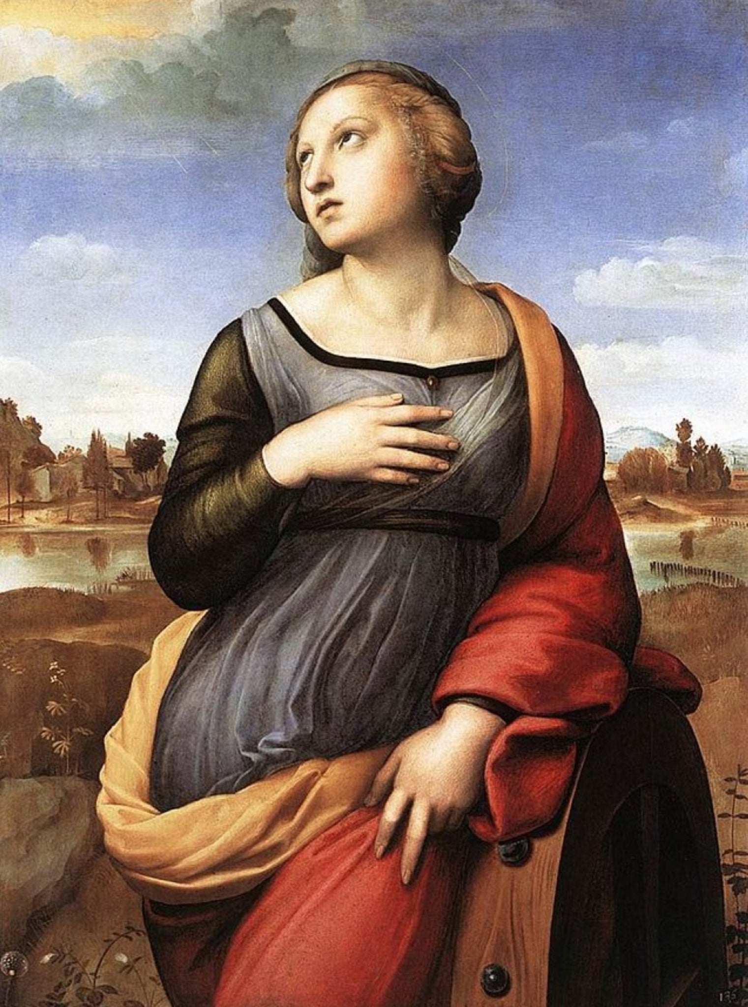 Sainte Catherine d'Alexandrie - Raphaël (peintre)