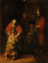 Le Retour du fils prodigue - Rembrandt van Rijn