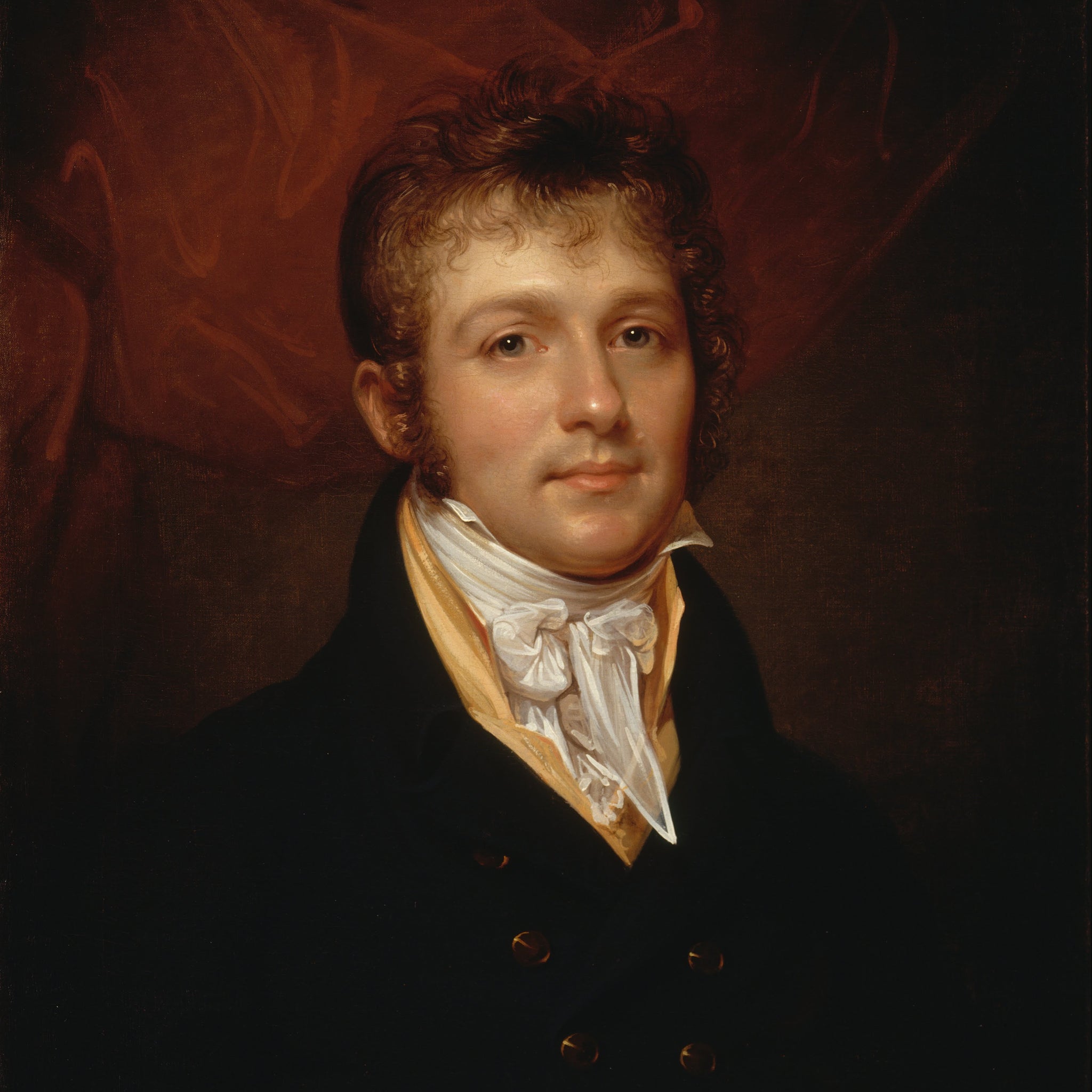 Portrait d'Edward Shippen Burd de Philadelphie - Rembrandt Peale