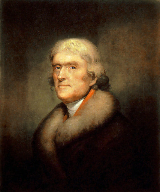 Portrait de Thomas Jefferson, 1805 - Rembrandt Peale