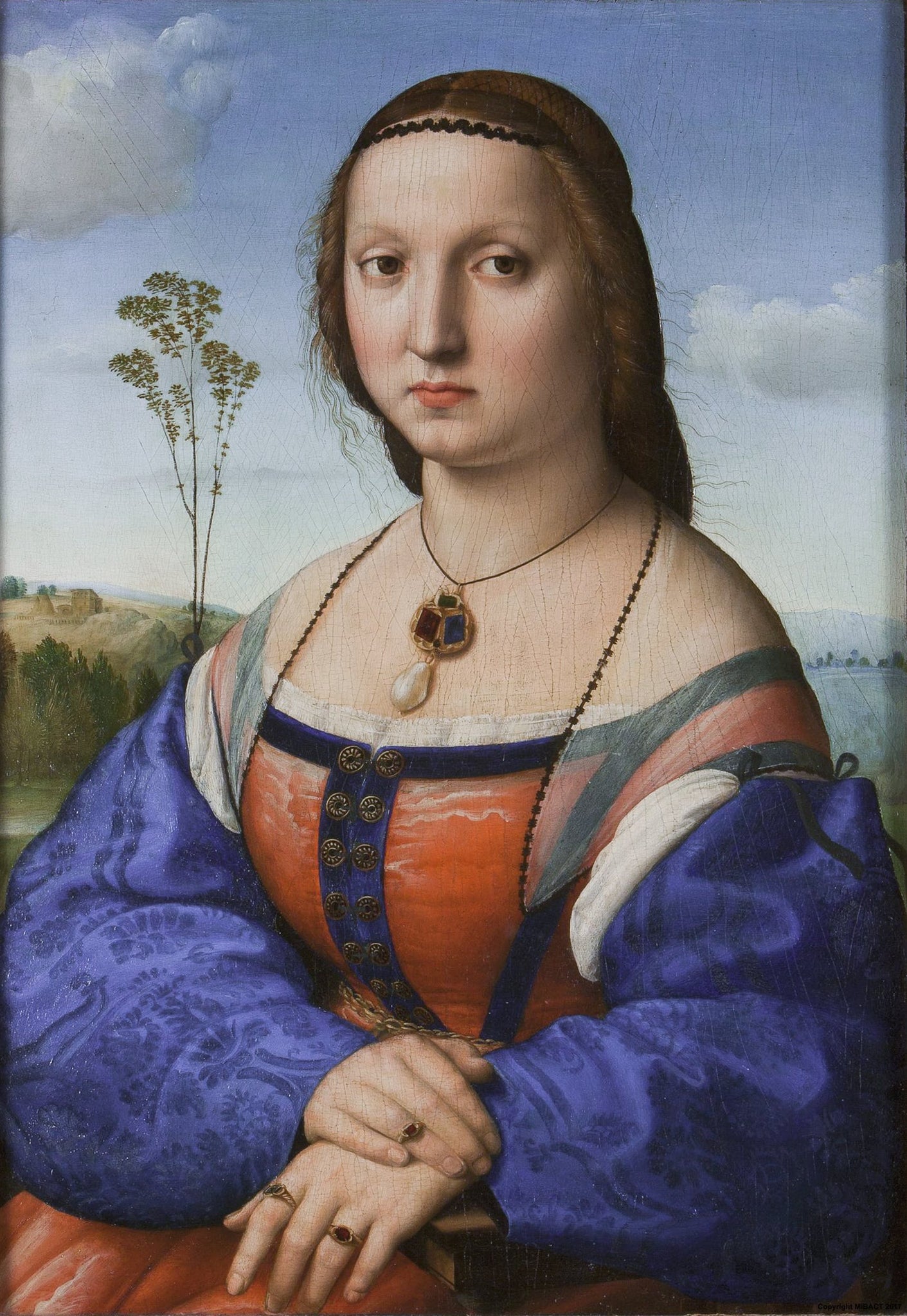 Portrait de Maddalena Doni - Raphaël (peintre)