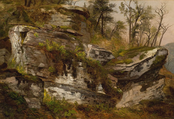 Rocky Cliff, 1860 - Asher Brown Durand