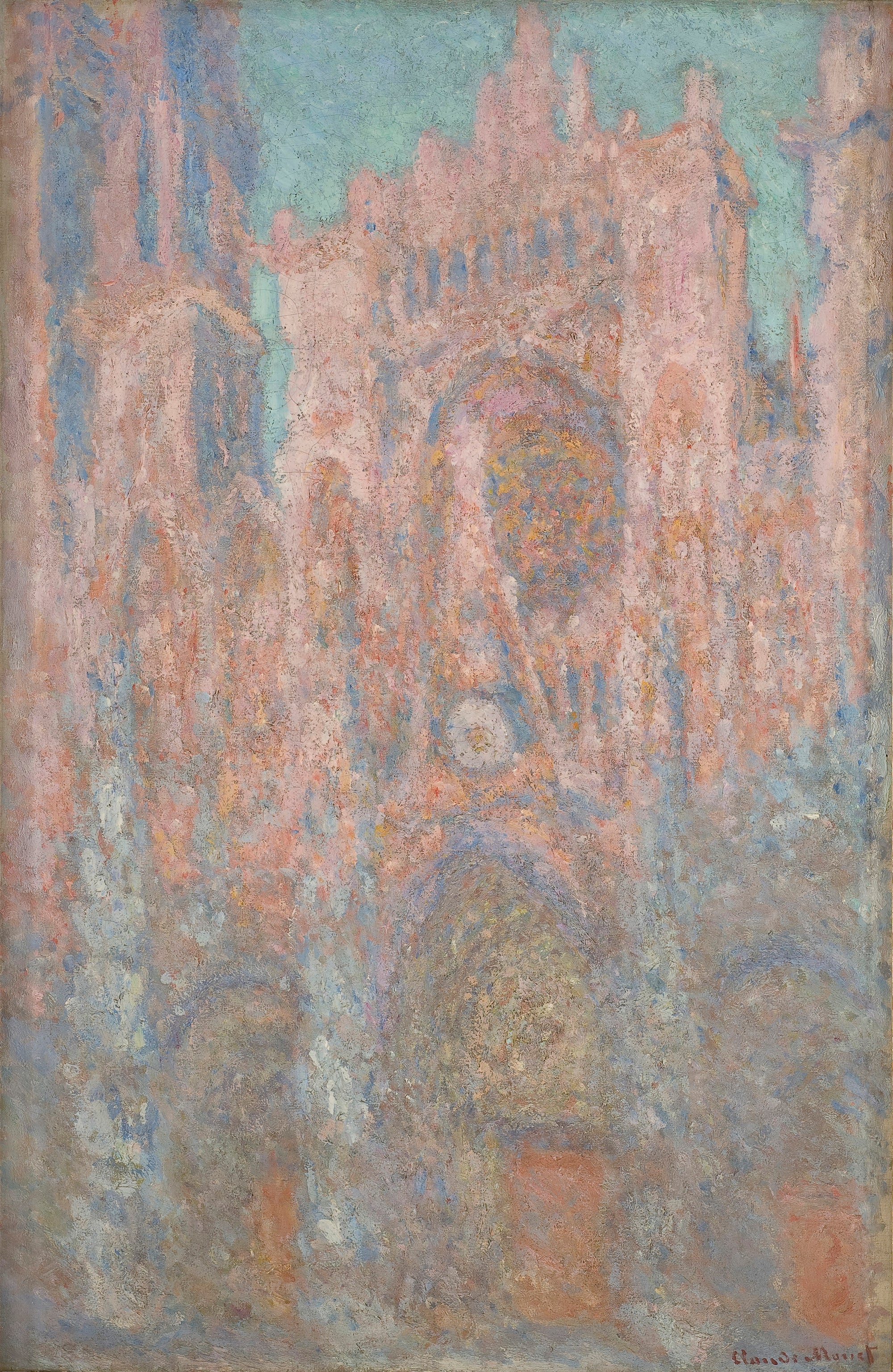 La Cathédrale de Rouen (W1329) - Claude Monet