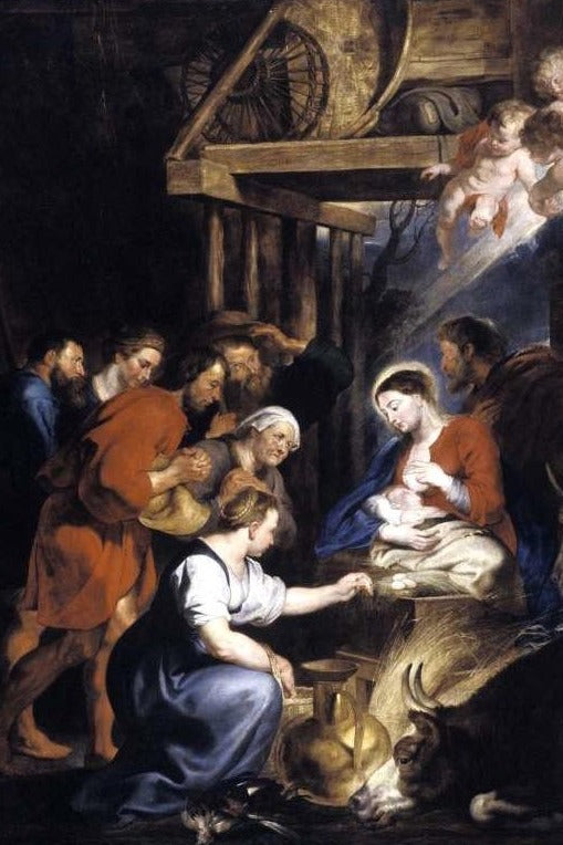 Adoration des bergers - Peter Paul Rubens