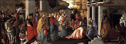Adoration des trois rois mages - Sandro Botticelli