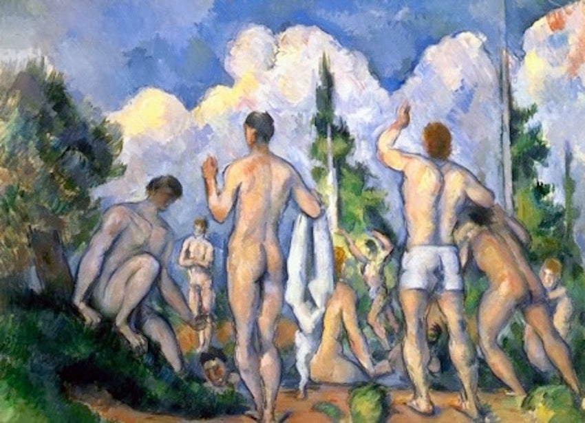 Baigneurs - Paul Cézanne