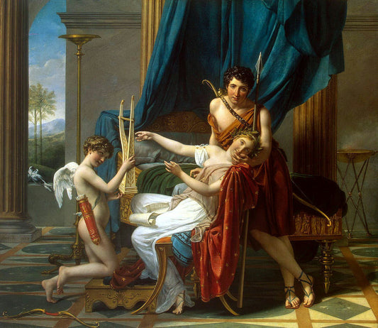 Sappho et Phaon - Jacque Louis David