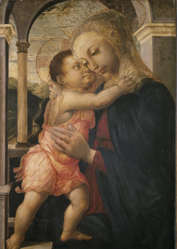 La Madone et l'enfant - Sandro Botticelli