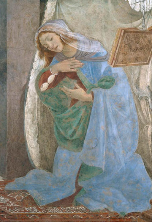 Annonciation à Marie - Sandro Botticelli