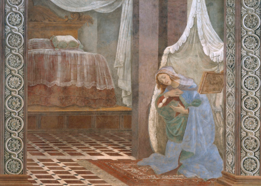 Annonciation à Marie de - Sandro Botticelli