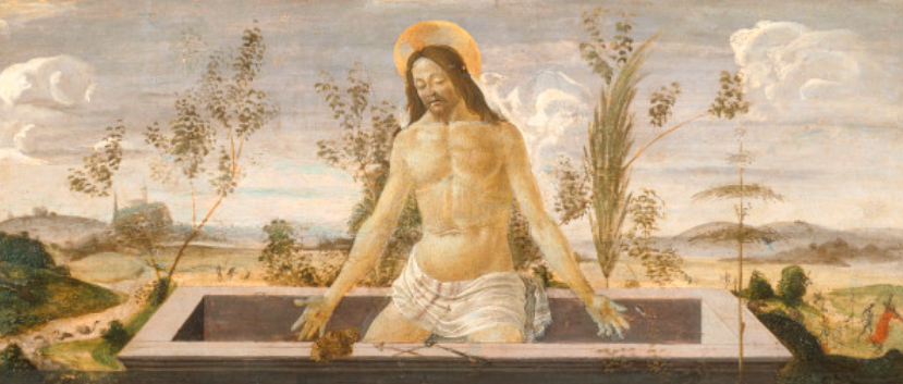 Le Christ dans le tombeau - Sandro Botticelli