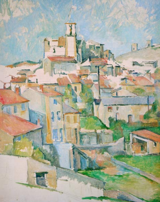 Gardanne (vue verticale) - Paul Cézanne