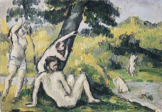 La place de bain - Paul Cézanne