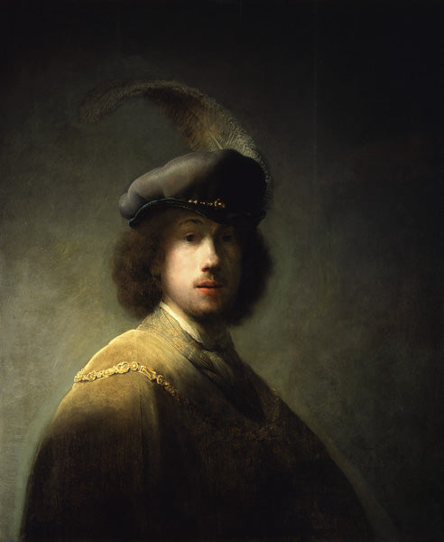 Autoportrait, à l'âge de 23 ans - Rembrandt van Rijn
