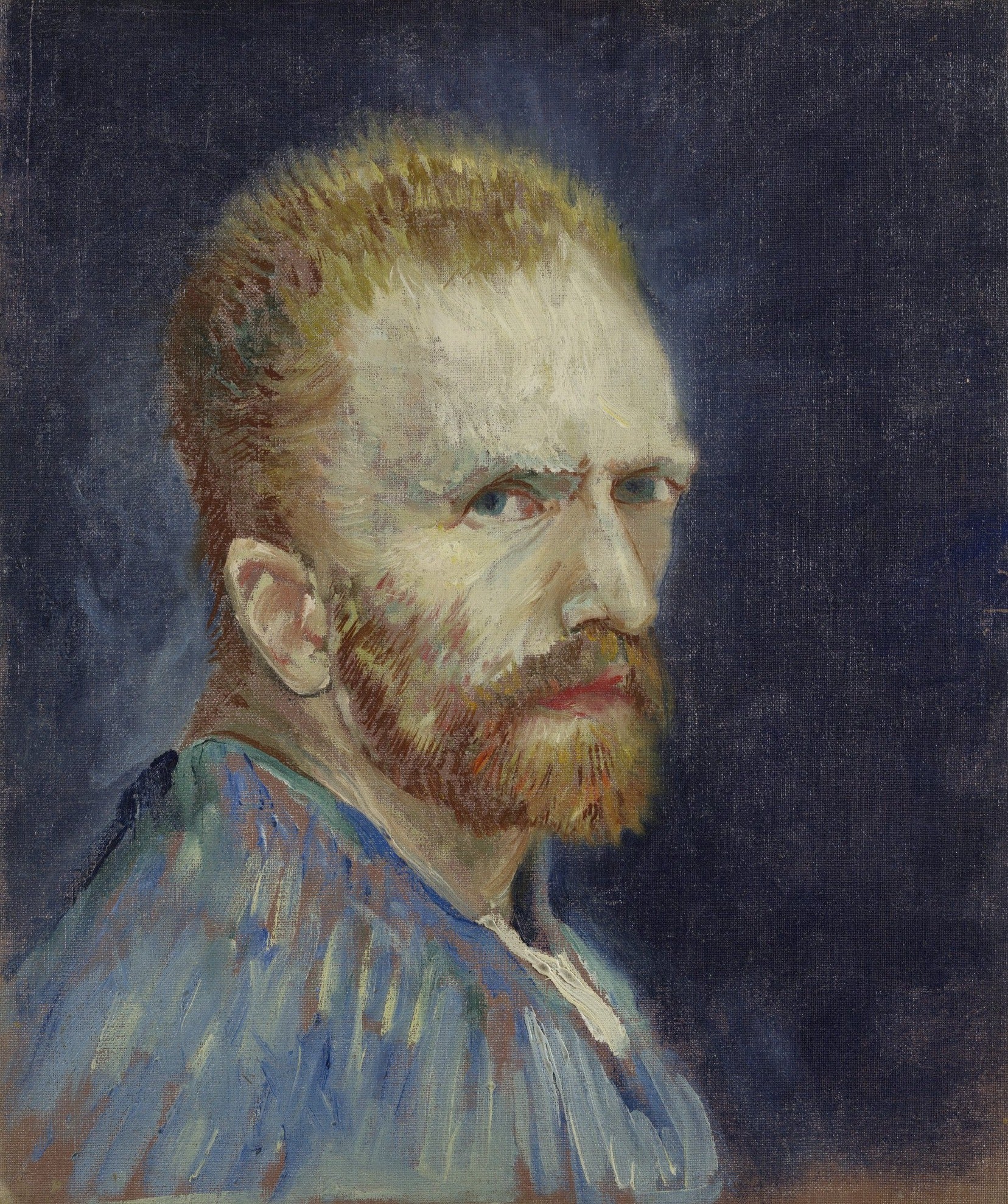 Self-portrait,1887 de Van Gogh