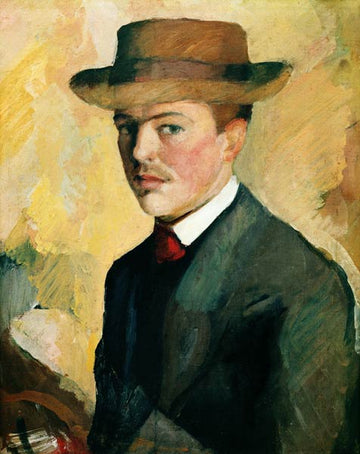 Autoportrait 1909 - August Macke