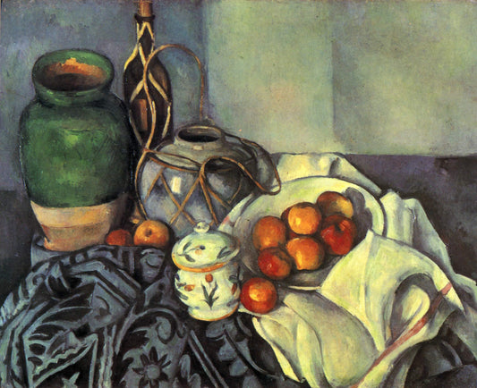 Nature morte avec des pommes (1893-1894) - Paul Cézanne