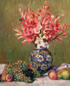 Nature morte de fruits et de fleurs  - Pierre-Auguste Renoir