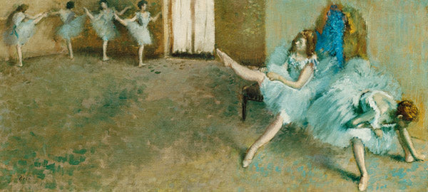 Danseurs avant leur entrée - Edgar Degas