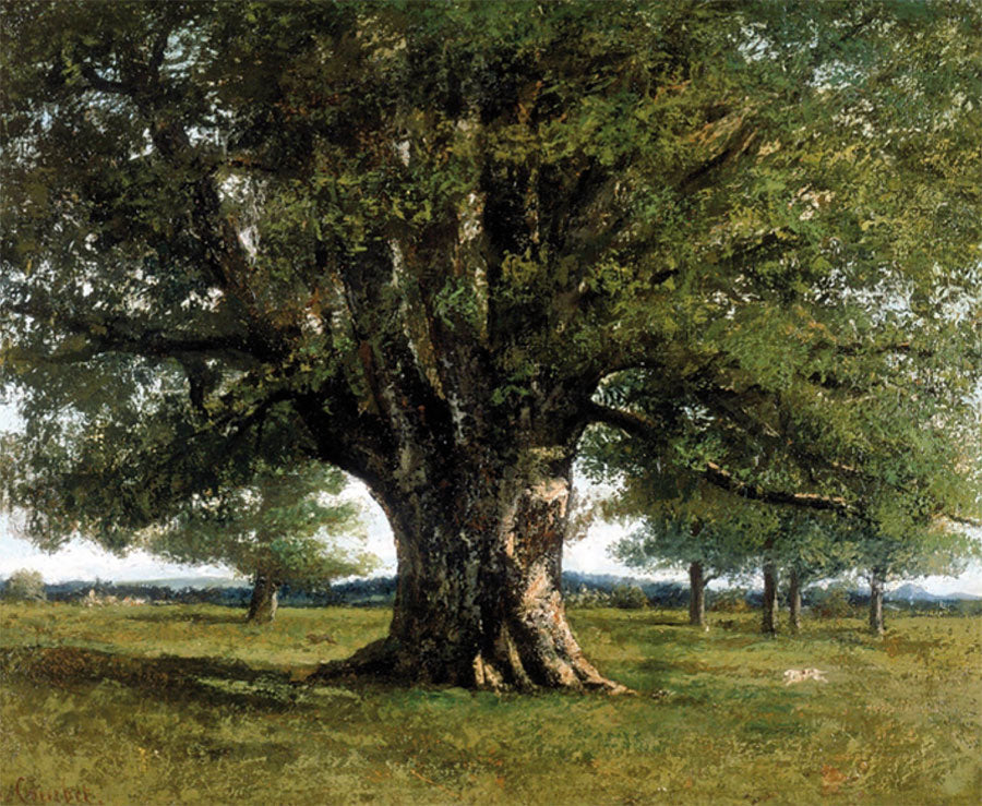 Le Chêne de Flagey - Gustave Courbet