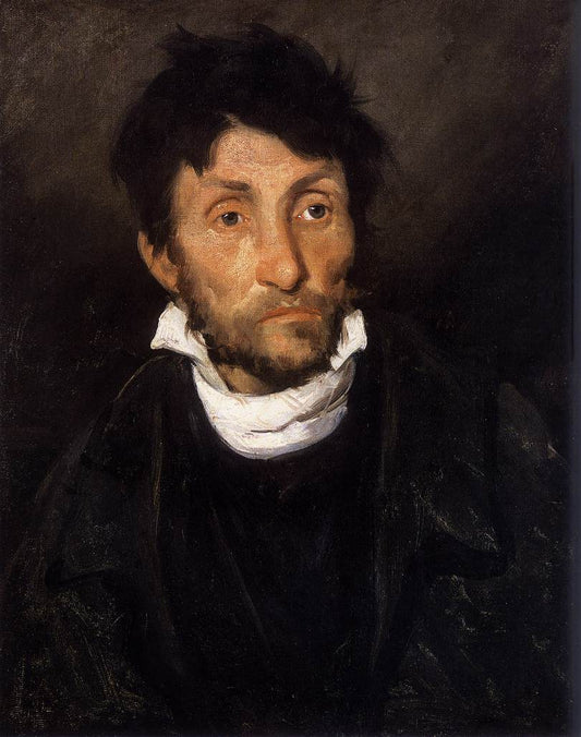 Portrait d'un kleptomane - Théodore Géricault