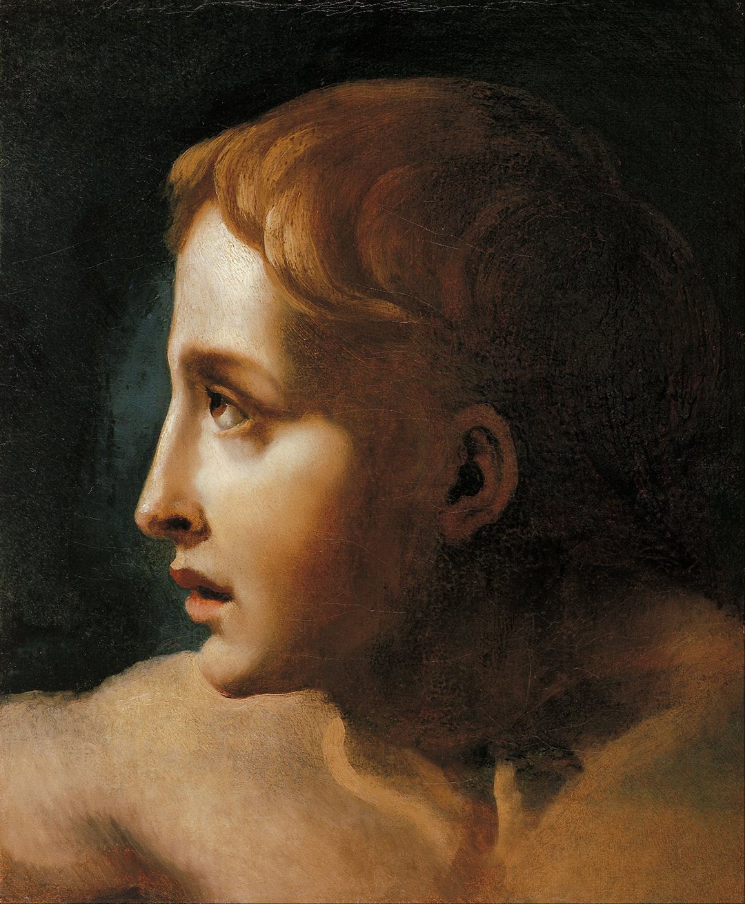 Chef d'un groupe de jeunes - Théodore Géricault