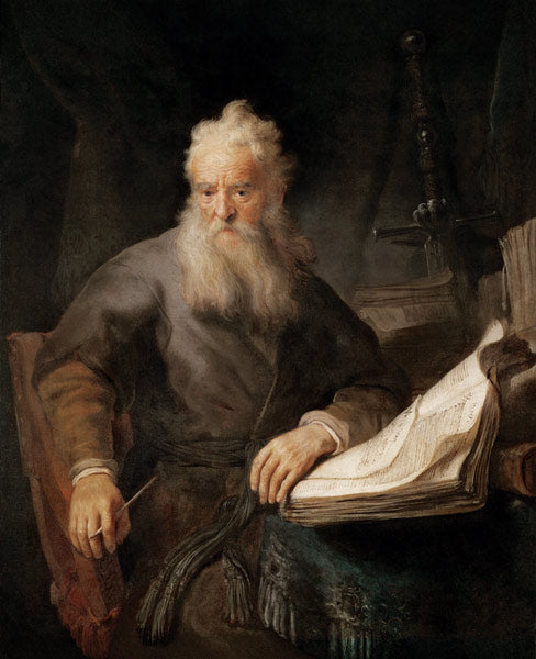 L'apôtre Paul Rembrandt c.1630 - Rembrandt van Rijn