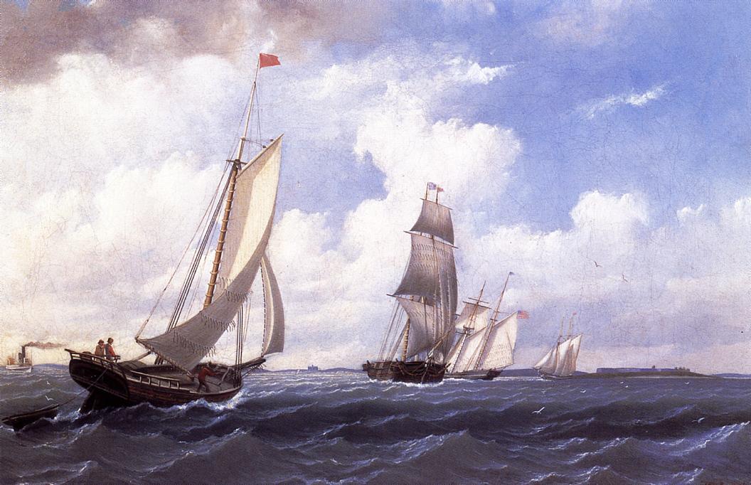 La 'Mary' de Boston retour à Port - William Bradford