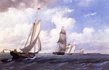 La 'Mary' de Boston retour à Port - William Bradford