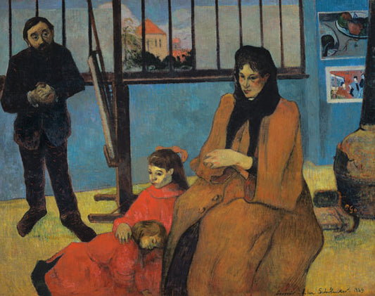 La famille Schuffenecker ou l'atelier Schuffenecker - Paul Gauguin
