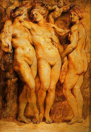 Les Trois Grâces de Peter Paul Rubens