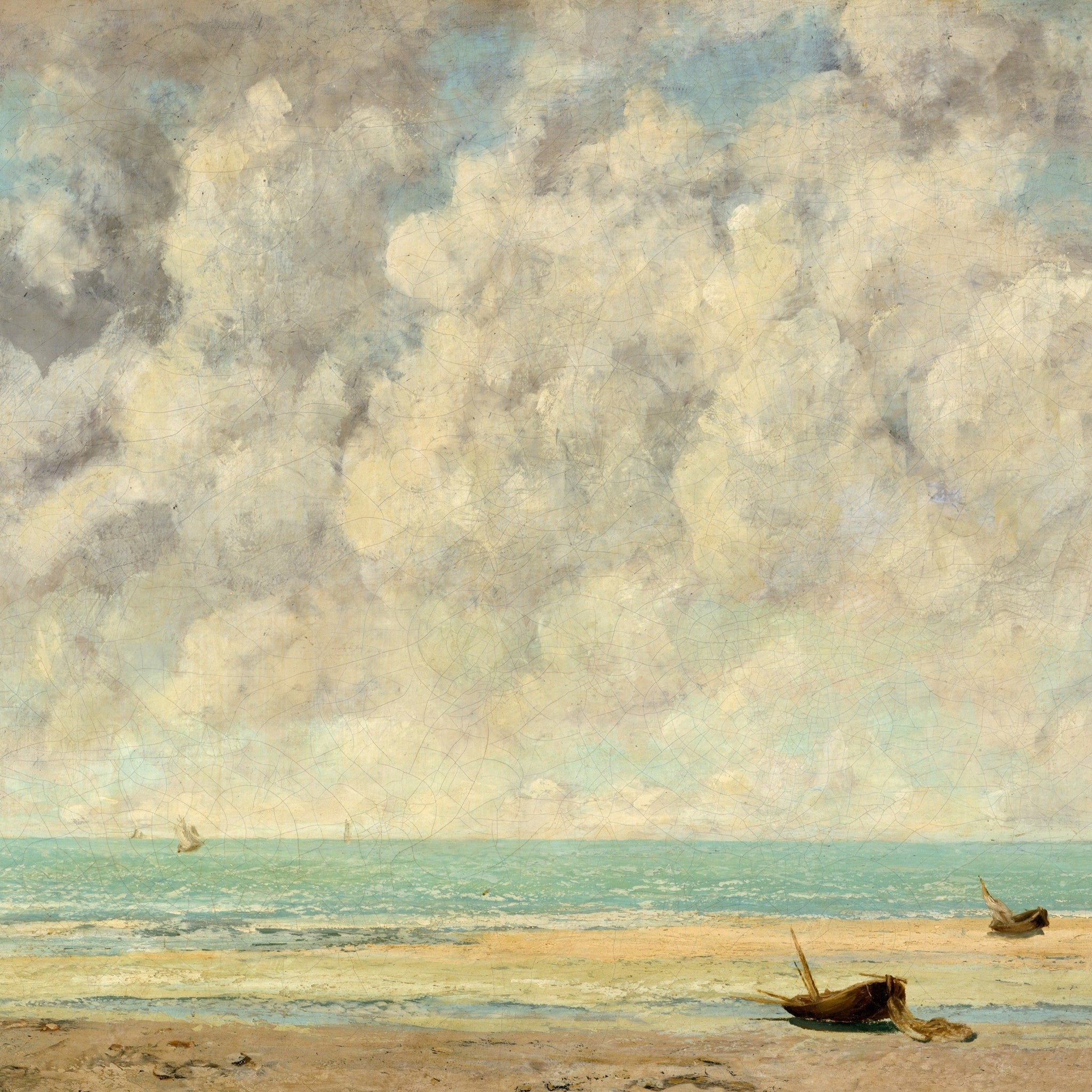 Mer calme - Gustave Courbet