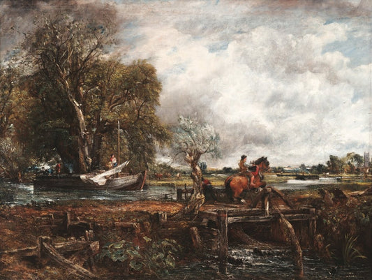 Le cheval bondissant, 1825 - John Constable