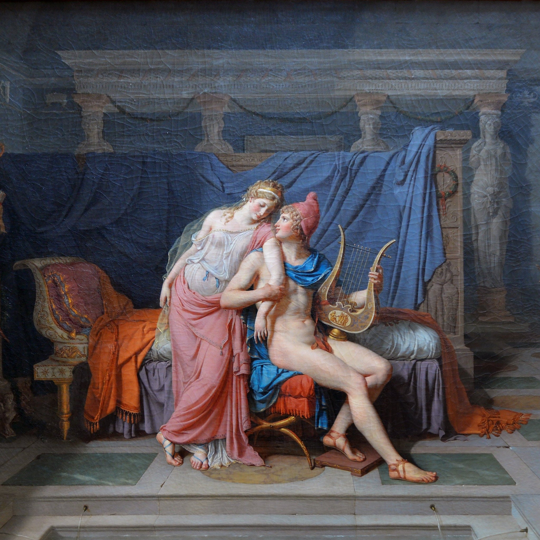 Les amours de Paris et d'Hélène - Jacques-Louis David