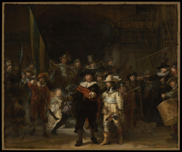La Garde de nuit (La Compagnie de Frans Banning Cocq et Willem van Ruytenburch) - Rembrandt van Rijn