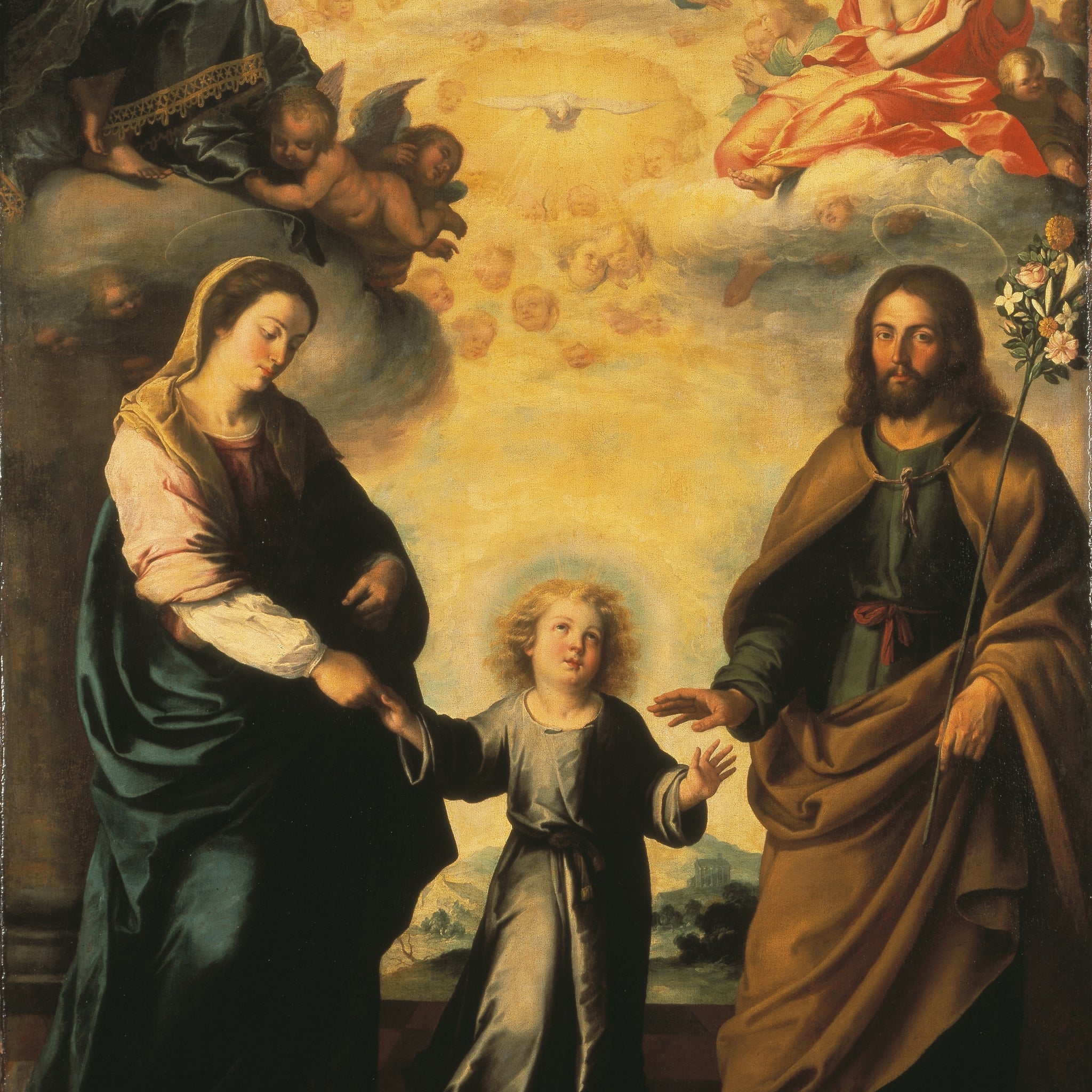 Le retour de la Sainte Famille d'Egypte - Bartolomé Esteban Murillo